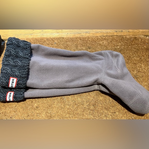 SOLD Elsewhere - Hunter Women's Quilted Rain Boots w/Liners Aubergine 8 Mid - Picture 8 of 9